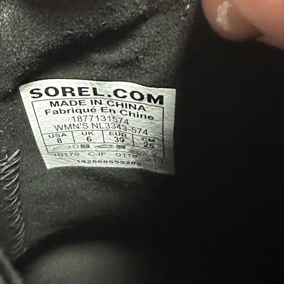 ❄️🌸Sorel Joan of Arctic Wedge II Chelsea boots in Purple Sage suede 🌸❄️ - Picture 2 of 9